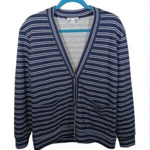 HAVEN WELL WITHIN Organic Cotton French Terry Cardigan size XS